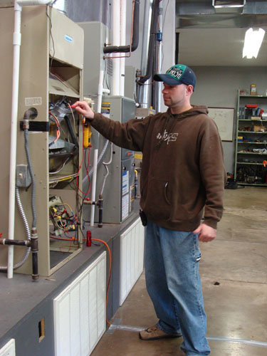 gas furnace