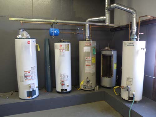 plumbing hot water heaters